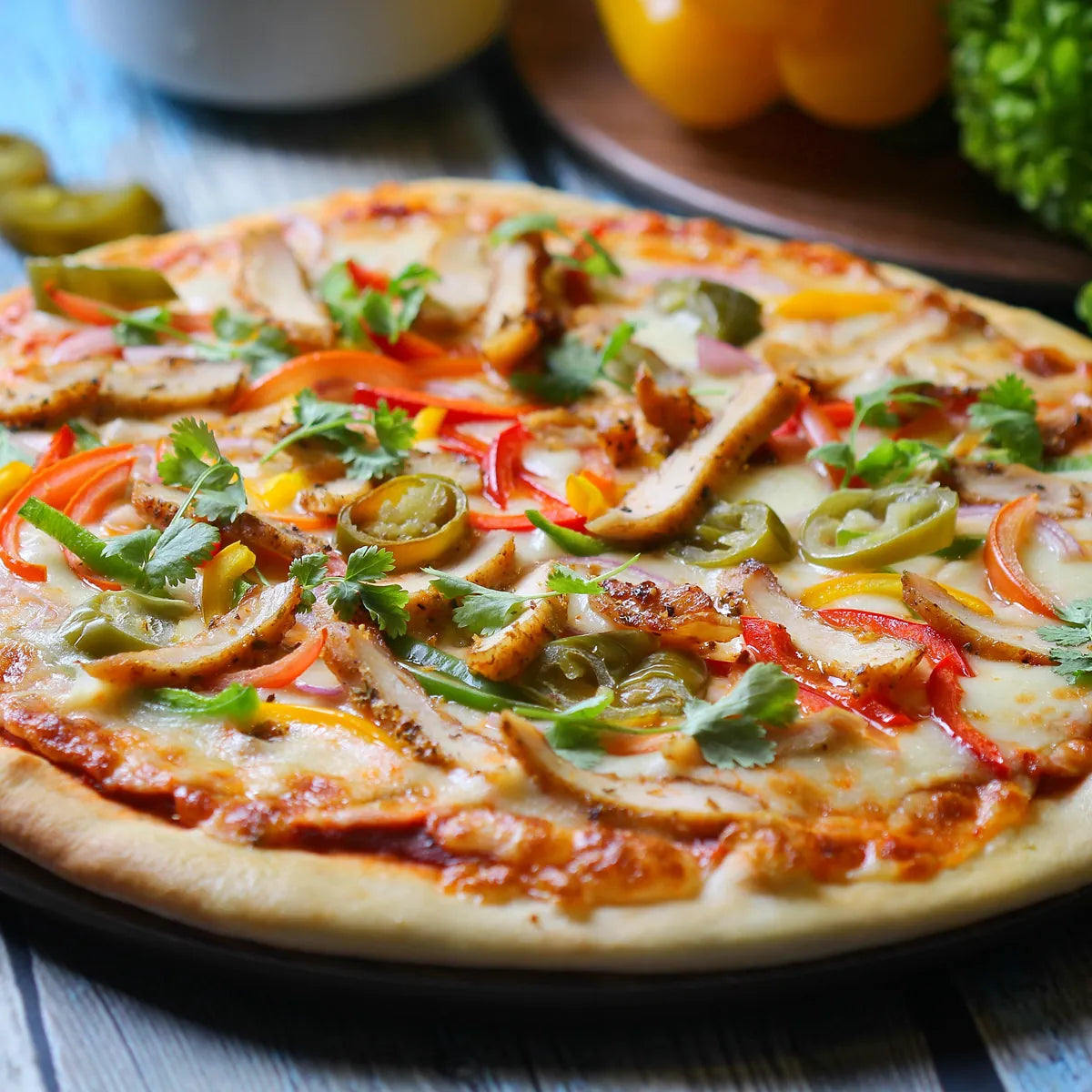 Tandoori Chicken Pizza