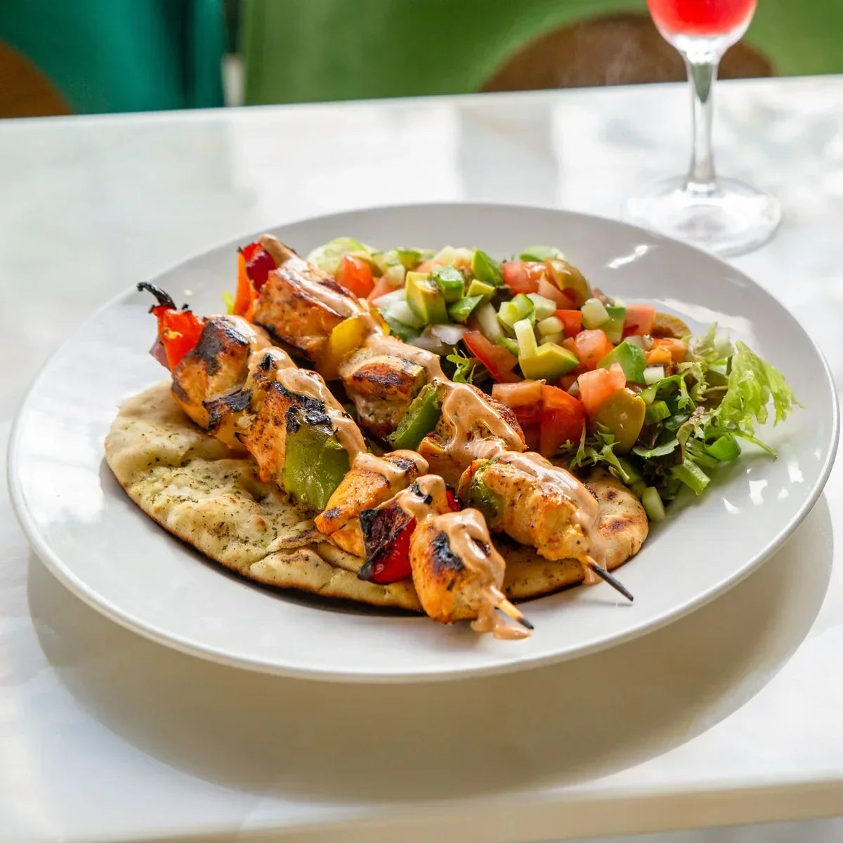 Smoky BBQ Chicken Skewers