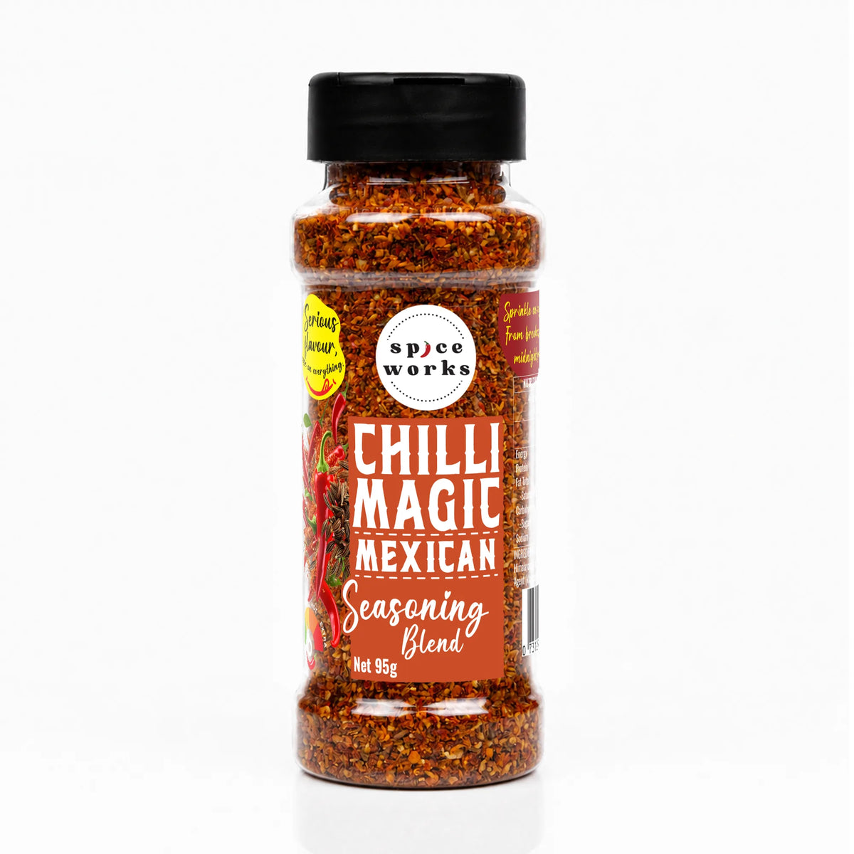 Spiceworks Chilli Magic Mexican Seasoning 95g bottle