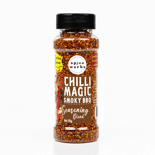 Spiceworks Chilli Magic Smoky BBQ Seasoning 95g bottle