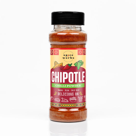 Spiceworks Classic Mexican Chipotle Chilli Powder 115g bottle