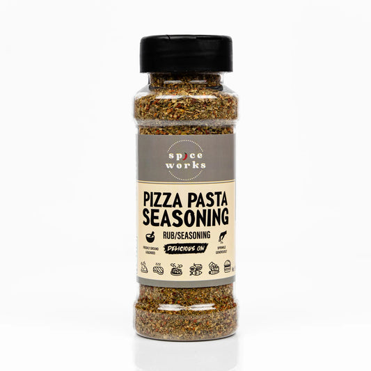 Spiceworks Pizza Pasta Seasoning 120g bottle