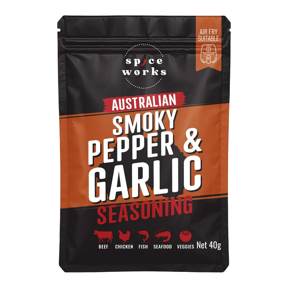 Smoky Pepper & Garlic Seasoning