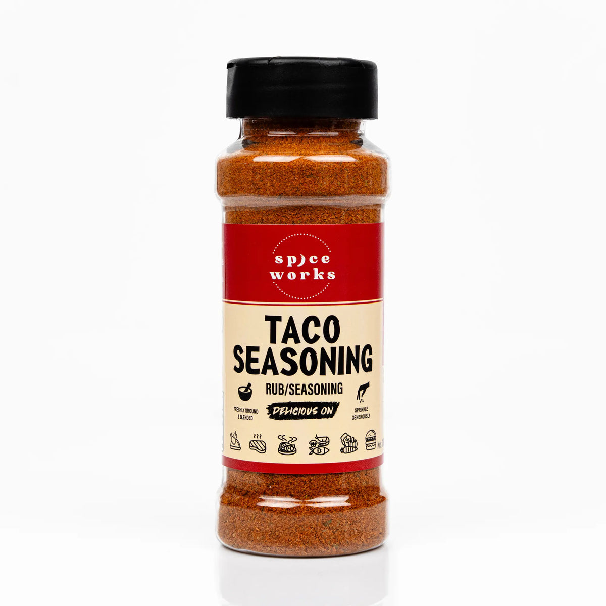 Spiceworks Taco Seasoning 130g bottle
